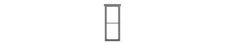Ho 1/1 Dbl Hung Window 12pcs