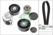 Schaeffler INA Keilrippenriemensatz 529 0049 20 für BMW 1er E87 3er E90 E81 E91