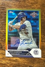 2023 Topps Pro Debut Autographs Gold Foil #PD154 Josh Kasevich /50 #X16576