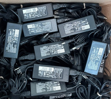 LOT OF 10 Dell 90W Laptop Charger AC Adapter 4.62A, 19.5V Large Tip 7.4mm 