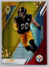 2021 Panini Phoenix #92 T.J. Watt Fire Burst