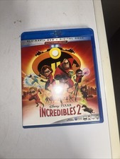 Incredibles 2 Blu-Ray/DVD Disney Pixar No Slipcover MINT