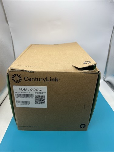 CenturyLink C4000LZ Wi-Fi DSL Internet Modem Router With Power Adapter