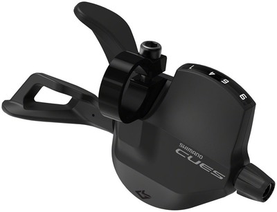 Shimano CUES SL-U4010-9R Shifter - Right, 9-Speed, Rapidfire Plus, Optical Gear