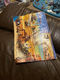 Vintage LEGO System 6765 Wild West Gold City Junction Instruction Manual ONLY