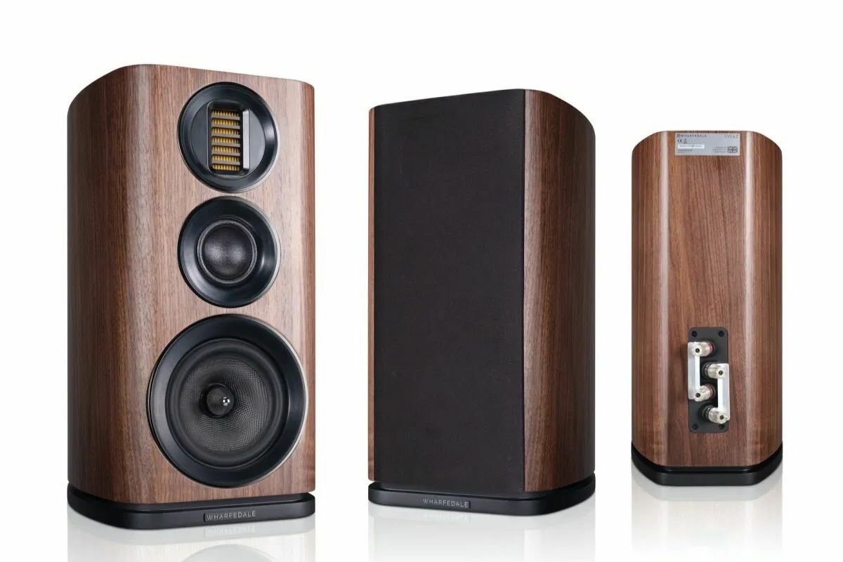 WHARFEDALE EVO 4.2 COPPIA DIFFUSORI BOOKSHELF WALNUT NUOVI GARANZIA ITALIA