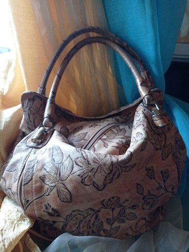 Borsa Cuoieria fiorentina Vera in vera Pelle Lavorazione Artigianale Bag  Sac | eBay