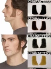 HUMAN HAIR COSTUME SIDEBURNS MUTTON CHOPS BIKER GREASE DICKENS LOGAN WOLVERINE