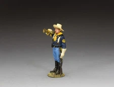 KING & COUNTRY THE REAL WEST TRW202 U.S. CAVALRY CORPORAL BUGLER WITH CARBINE