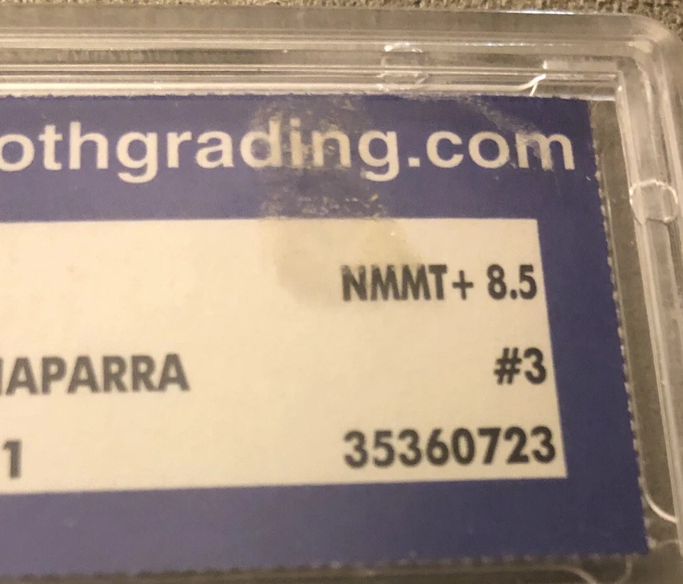 1995 Mejor Top 100 Nomar Garciaparra #3 Trenton Thunder Liga Menor Calificado 8.5 Foto 4 de 4