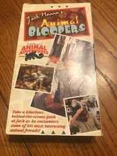 Jack Hanna’s Animal Bloopers / Animal Adventures VHS 📼 Ships N 24h