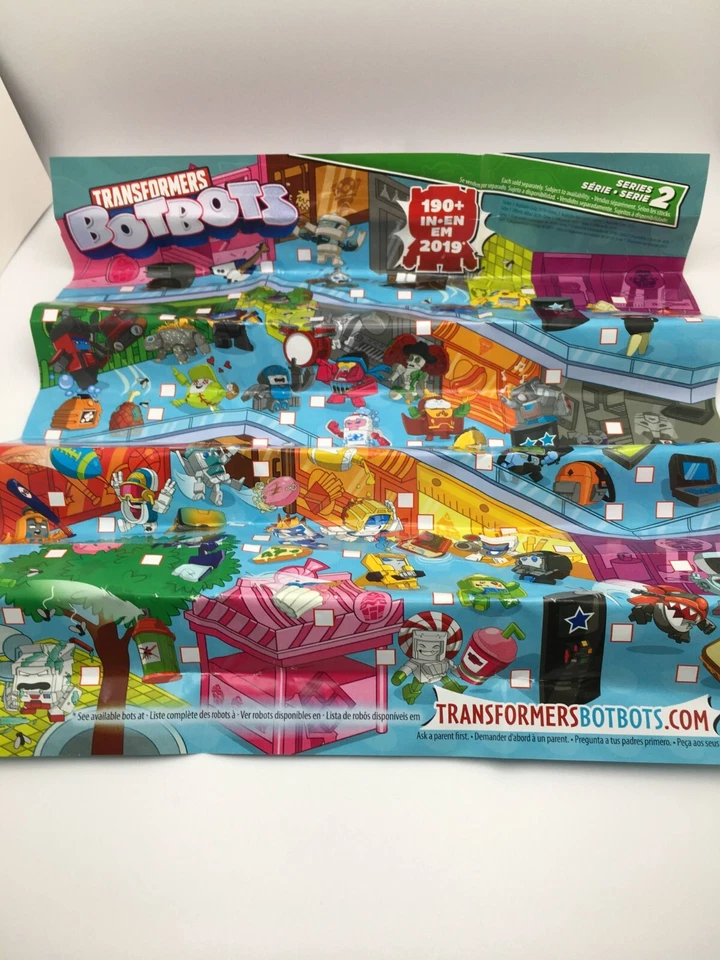 LOTE DE 8 MINI FIGURAS TRANSFORMERS BOTBOTS SERIE 2 TP ITCH & PRINCE PERFUMUS Foto 3 de 4