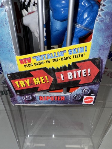 Vintage Mattel Street Sharks Sealed Metallic Ripster New In Box Series 2 🦈 - Picture 17 of 19