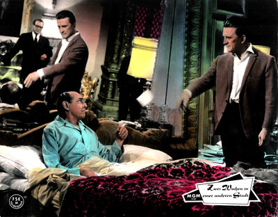 Zwei Wochen in einer anderen Stadt * AUSHANGFOTO #10 German L C ´67 Kirk Douglas