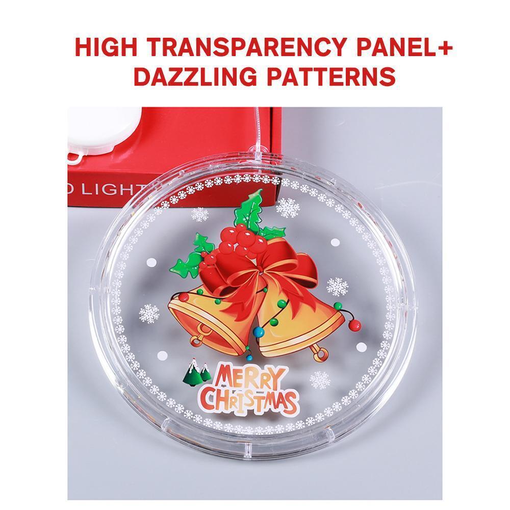 Christmas LED Window Hanging Lights With Suction Pad Xmas & Decors Hook