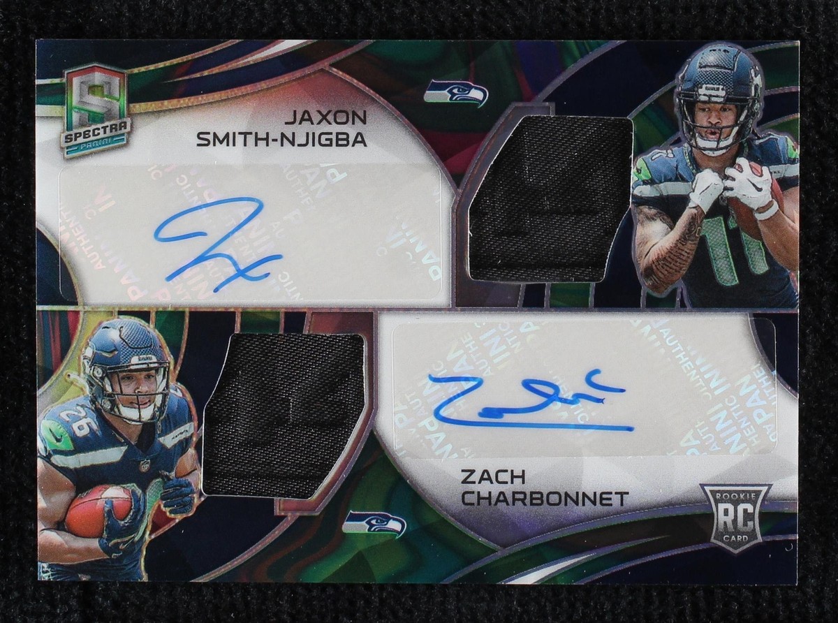2023 Panini Spectra Jaxon Smith-Njigba Zach Charbonnet #DPA-NC for