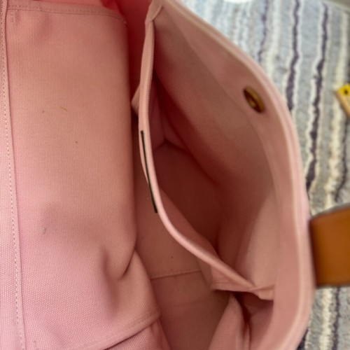 BANANA REPUBLIC Pink Carry Tote Bag - Large 20x12x7 $99 - Picture 16 of 16