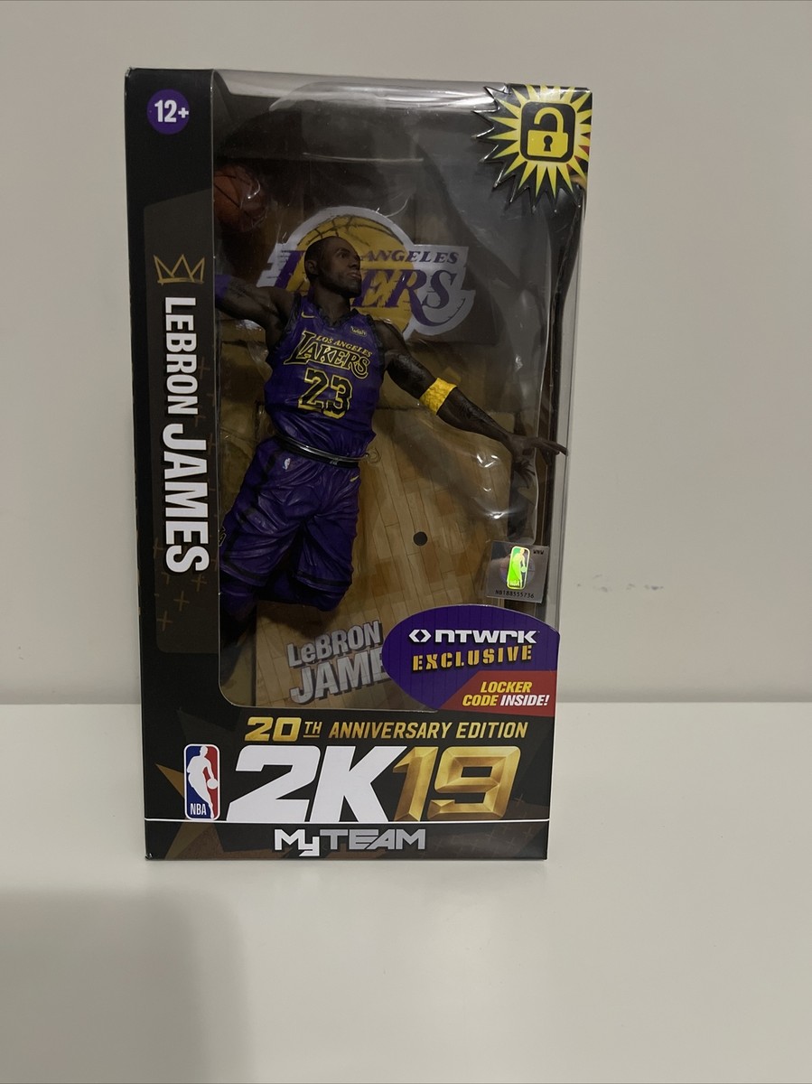McFarlane 20th NBA 2K19 Lebron James Figure Purple
