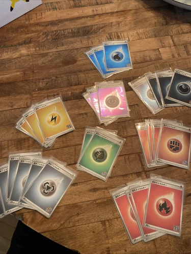 Japanese Pokemon 25th Celebrations 30 Energy Cards All Mint Fresh Pack!