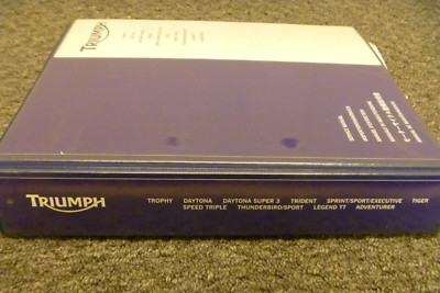 Triumph Sprint Sport Executive Tiger Motorcycle Shop Service Repair Manual