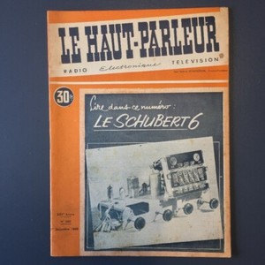 Der Lautsprecher Schau Radio, Elektronisch, Fernsehturm Nr. 857 Des 1 Dezember