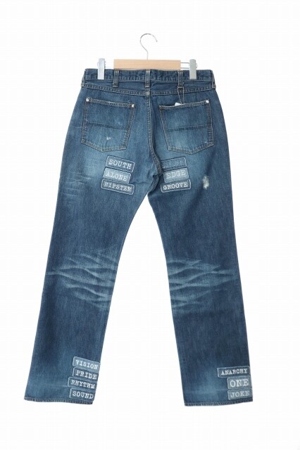 NUMBER (N)INE 02SS MODERN AGE ARCHIVE Crush Patchwork Denim NUMBER (N)INE 02SS MODERN AGE ARCHIVE Crush Patchwork Denim
