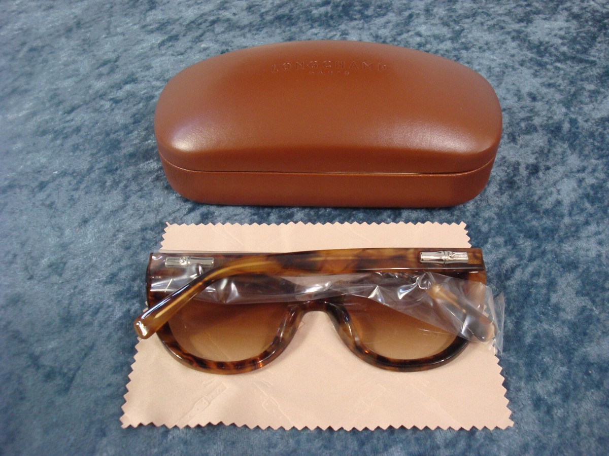 Longchamp Cat Eye Sunglasses LO686S 518 Red Havana 51mm NEW  display picture 2