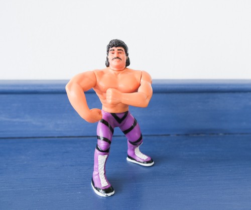 WWF Hasbro Ravishing Rick Rude Purple Action Figur...