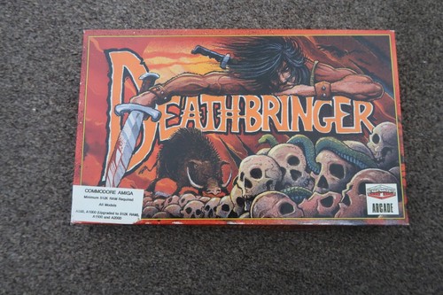 Deathbringer By Empire Arcade ~ Original Boxed Amiga Game GC - Afbeelding 2 van 9
