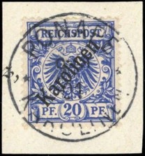 Deutsche Kolonien Karolinen, 1899, 4 I, Briefst&uuml;ck