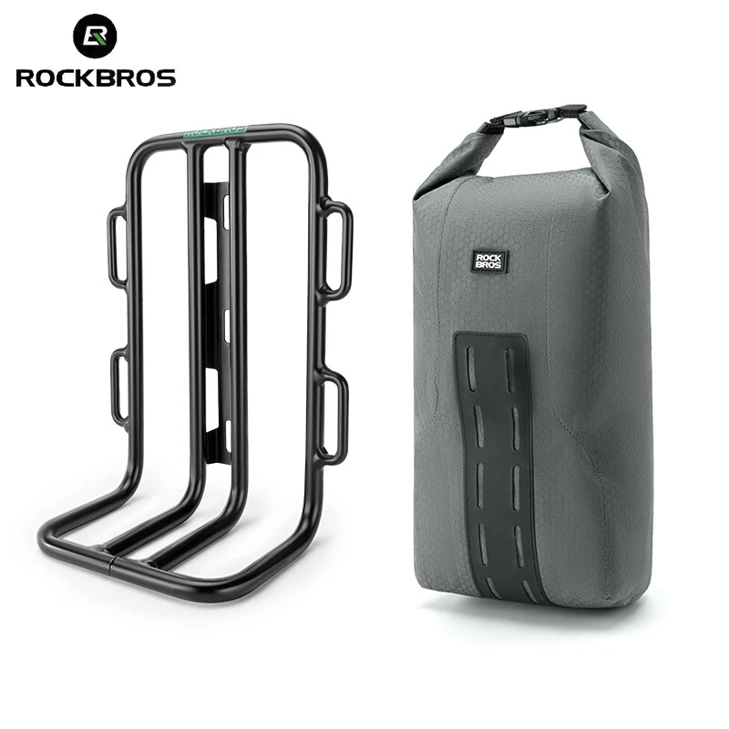 ROCKBROS Bike Front Rack Carrier MTB Cycling Bicycle Bag Front Fork Rack Alloy