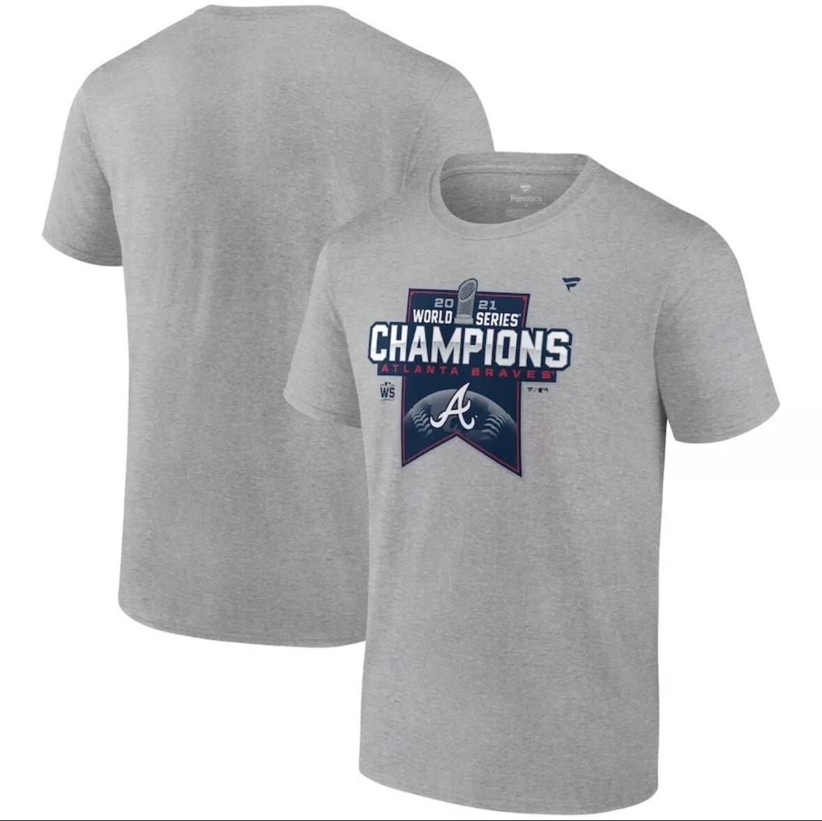 Atlanta Braves 2021 World Series Champions T-Shirt Locker
