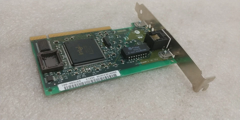 Intel EJMNPDBACH4 100TX NIC Card/PCI Network Card GREAT CONDITION FREE SHIPPING! - Image 2 of 4