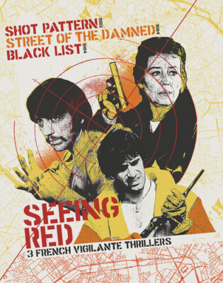 Seeing Red: 3 French Vigilante Thrillers [New Blu-ray] Ltd Ed, With Booklet