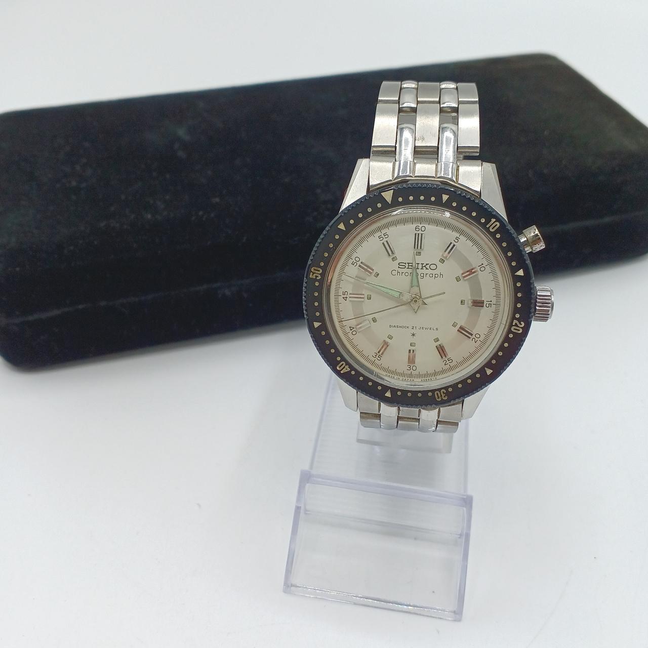 Seiko Chronograph 45899 21 Jewels Vintage Manual Wind… - Gem