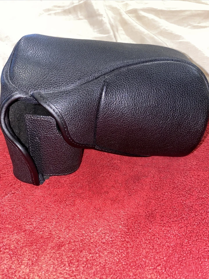 Estuche de Transporte Suave Sony LCS-ELCC para Cámaras Alpha a7 Cuero Negro 2 Piezas Foto 4 de 4