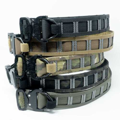 Sistema cintura GBRS Assaulter V3 fibbia Cobra 1,5" tessuto nero multicam taglia grande - Foto 3 di 3