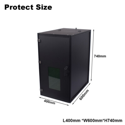 OD7 Safety Enclosure Level Protective Cover for 500mm lift Fiber Laser