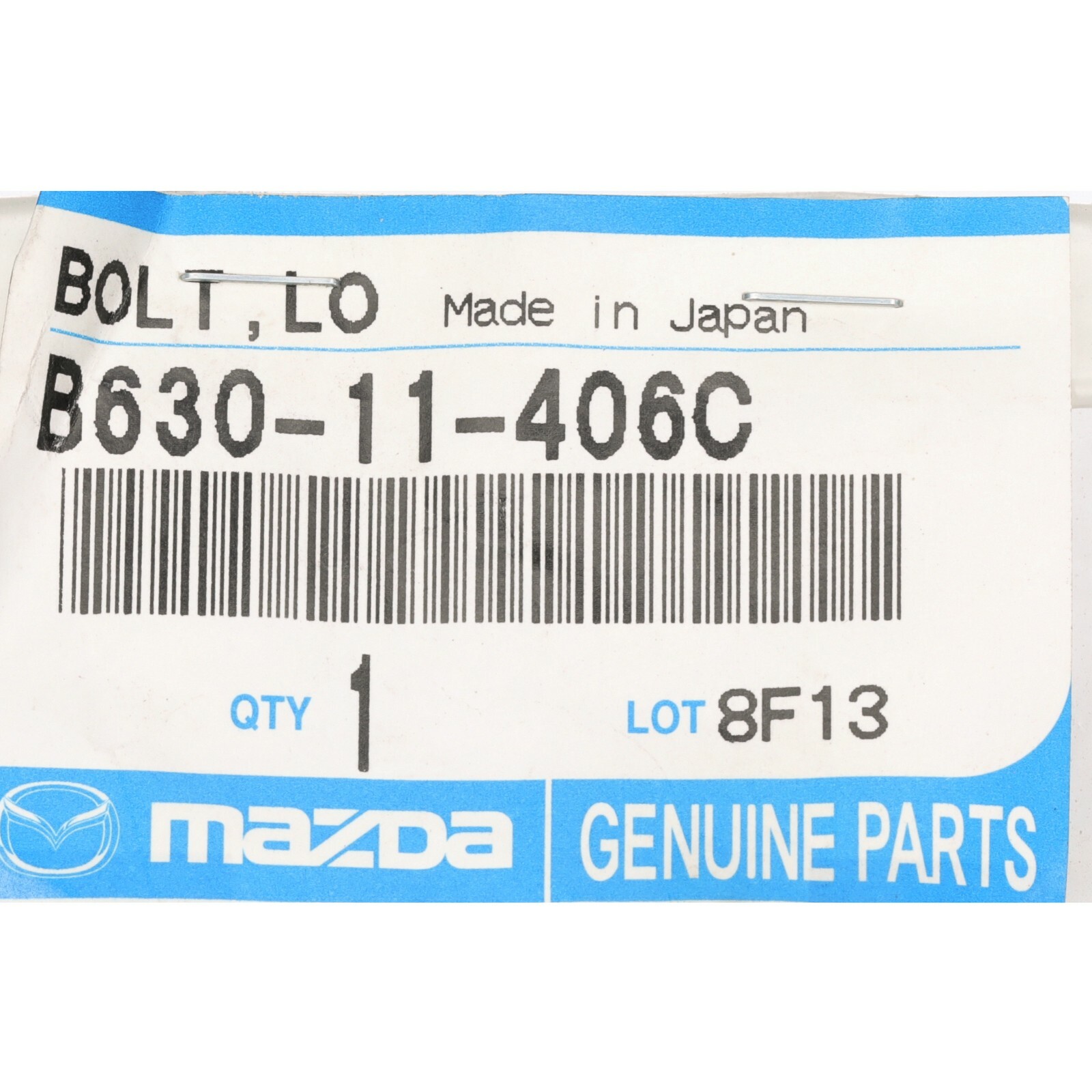 OEM NEW Mazda Crankshaft Pulley Bolt C Shaft 19901991 Miata B63011