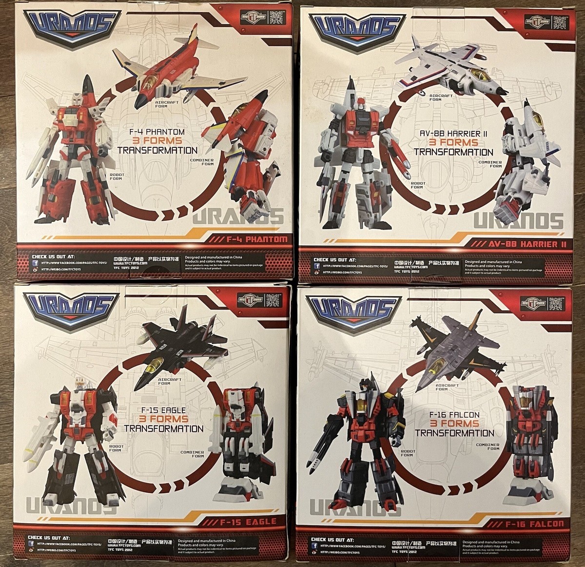 TFCTOYS URANOS ウラヌス　オプションパーツセット　スペリオンっぽい TFC - Uranos - Complete Set