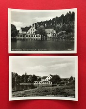 2 x Foto AK HERRNDORF HETZDORF um 1953 Sumpfmühle    ( 58257