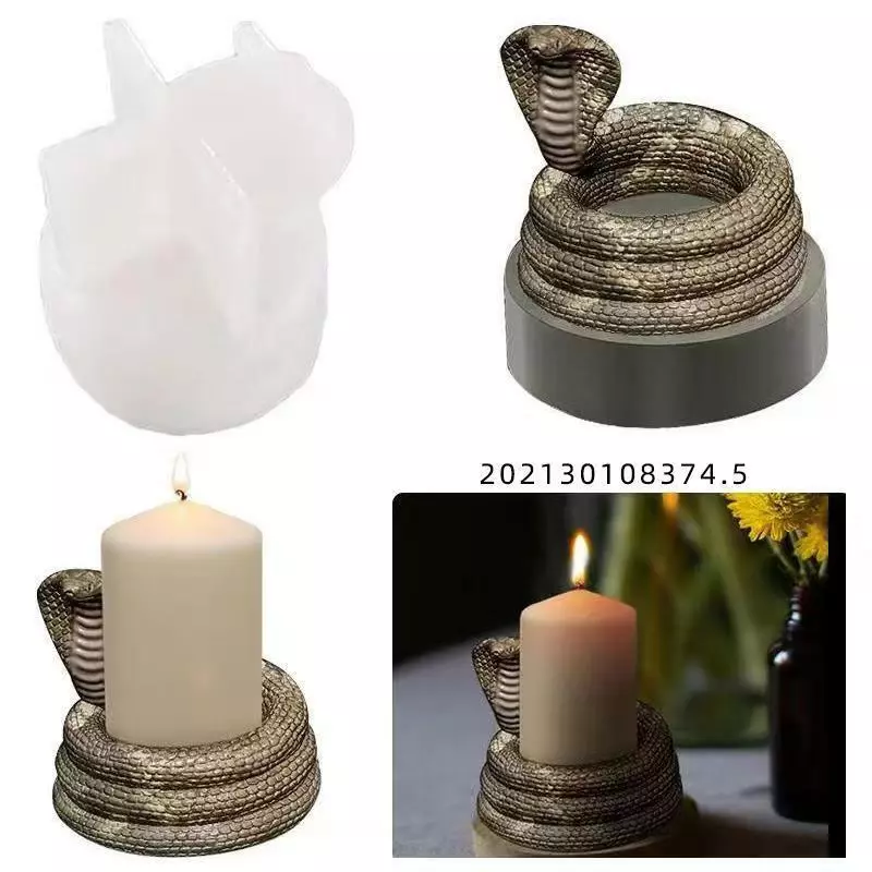 Silicone on sale candle holder