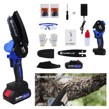 Brushless Electric Compact Chainsaw Saw Cutter DIY for Cutting Tree Wood Branche