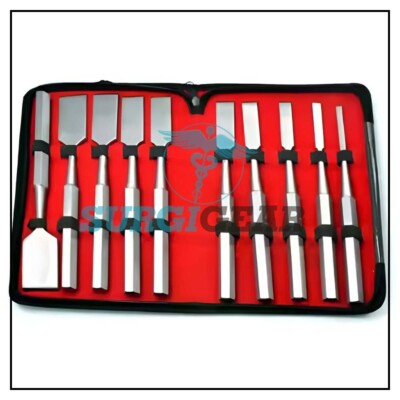 Basic Hibbs Osteotomes Set of 8 pcs Surgical Instruments Set with Kit