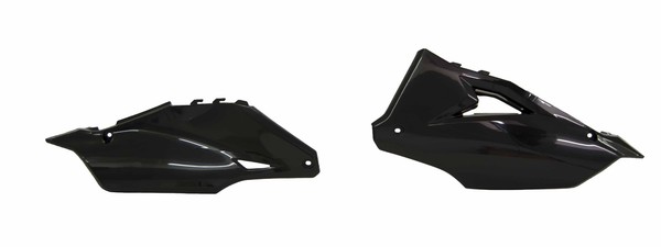 Rtech Seitenteile Passt An Kawasaki KXF 250 Ab21 450 Ab19 Schwarz-image