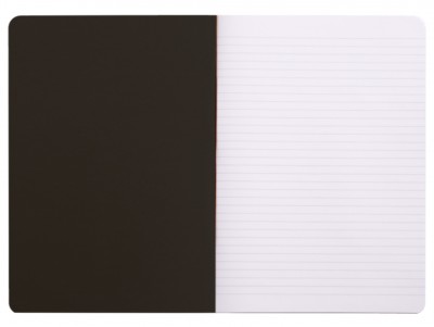 Rhodia Staplebound Notepad - Lined W/ Margin 80 Sheets - 8 1/4 X 11 3/4 - Black Cover - View #8