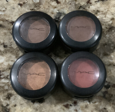 MAC Cosmetics eye shadow 4 pack various shades 