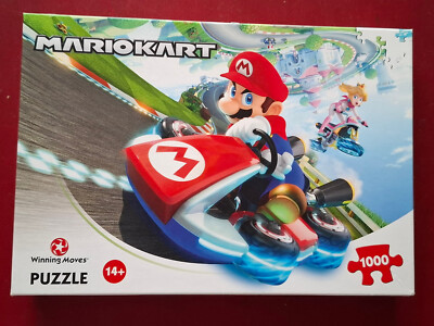 Puzzle Mario Kart 1000 komplett Winning Moves Sammlung Paket