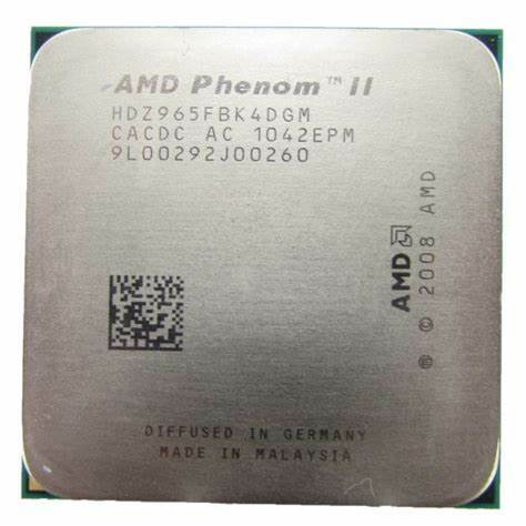 AMD Phenom II X4 965 Quad-Core 3.4 GHz HDZ965FBK4DGM Socket AM3 CPU Processors - Picture 3 of 4