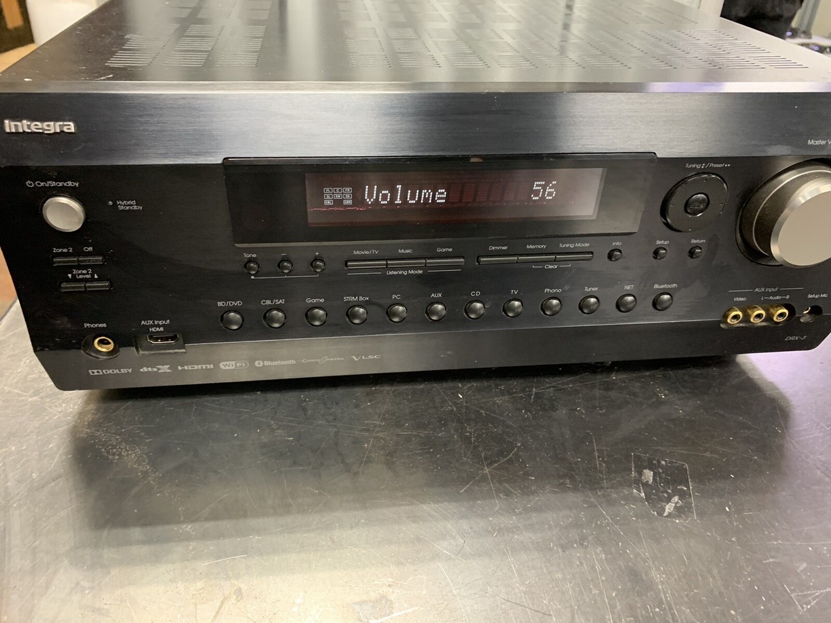 Integra DRX-3 Bluetooth Home Theater Receiver No Remote - Used 